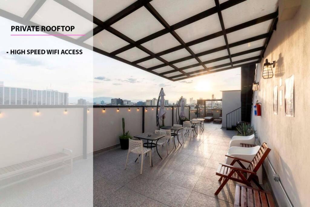 406 Location 2bdrm 2baths Ac Rooftop Hébergement de vacances Mexico